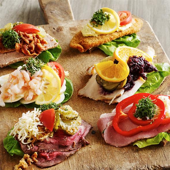 Lækkert smørrebrød