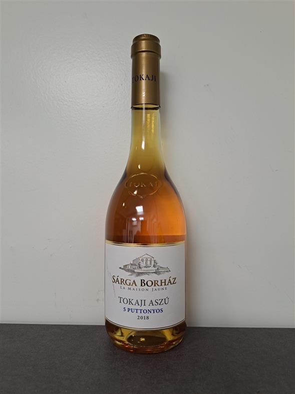 Tokaji Sárga Borház 2018